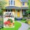 Hello Summer Garden Flags for Outside 12x18 Inch Double Sided Burlap, Watermelon Floral Lemon Sunshine Sign Small Flag Farmhouse Holiday Yard Lawn Outdoor Decorations